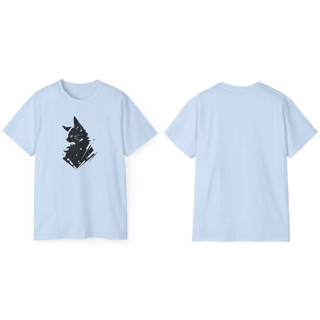 100%纯棉短袖T恤 | Minimalism-Cat-012
