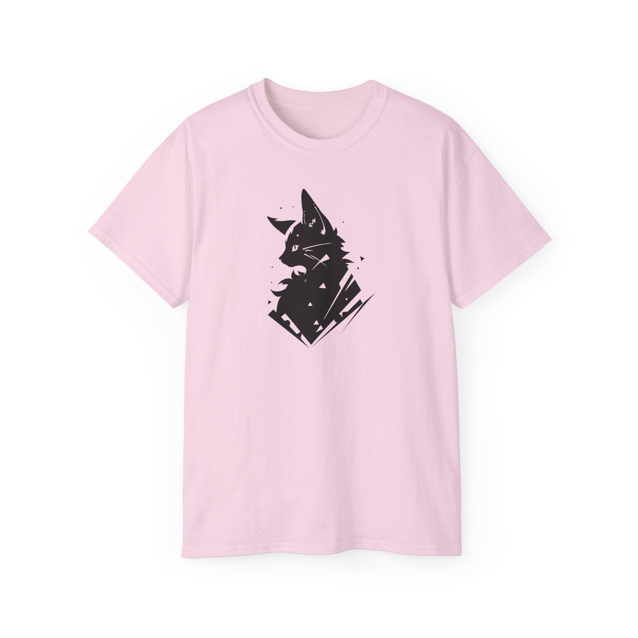 100%纯棉短袖T恤 | Minimalism-Cat-012