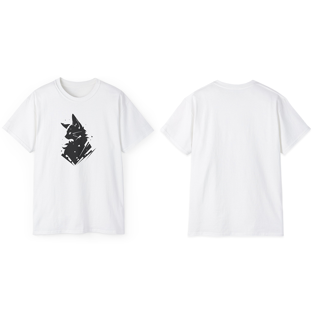 100%纯棉短袖T恤 | Minimalism-Cat-012