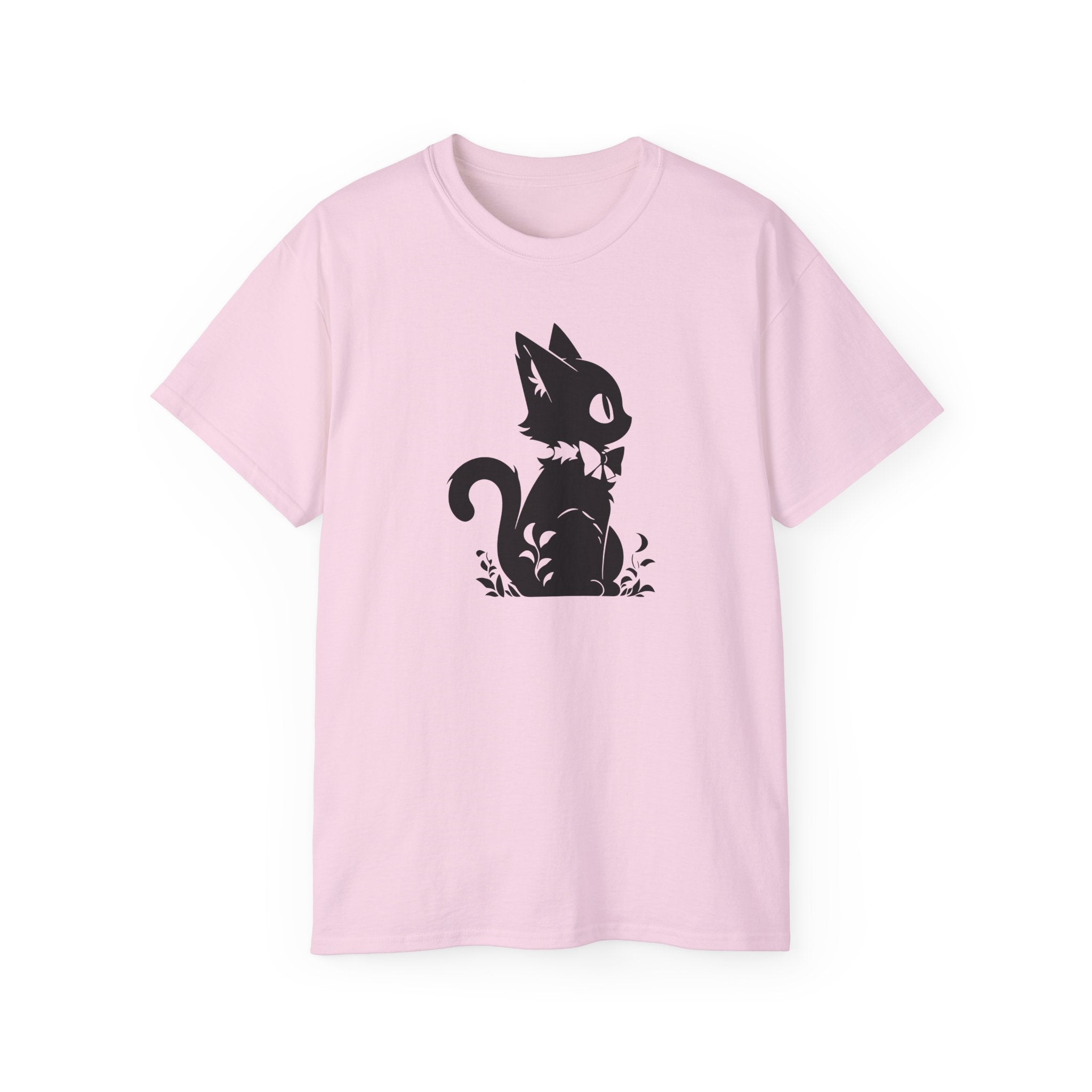 100%纯棉短袖T恤 | Minimalism-Cat-013