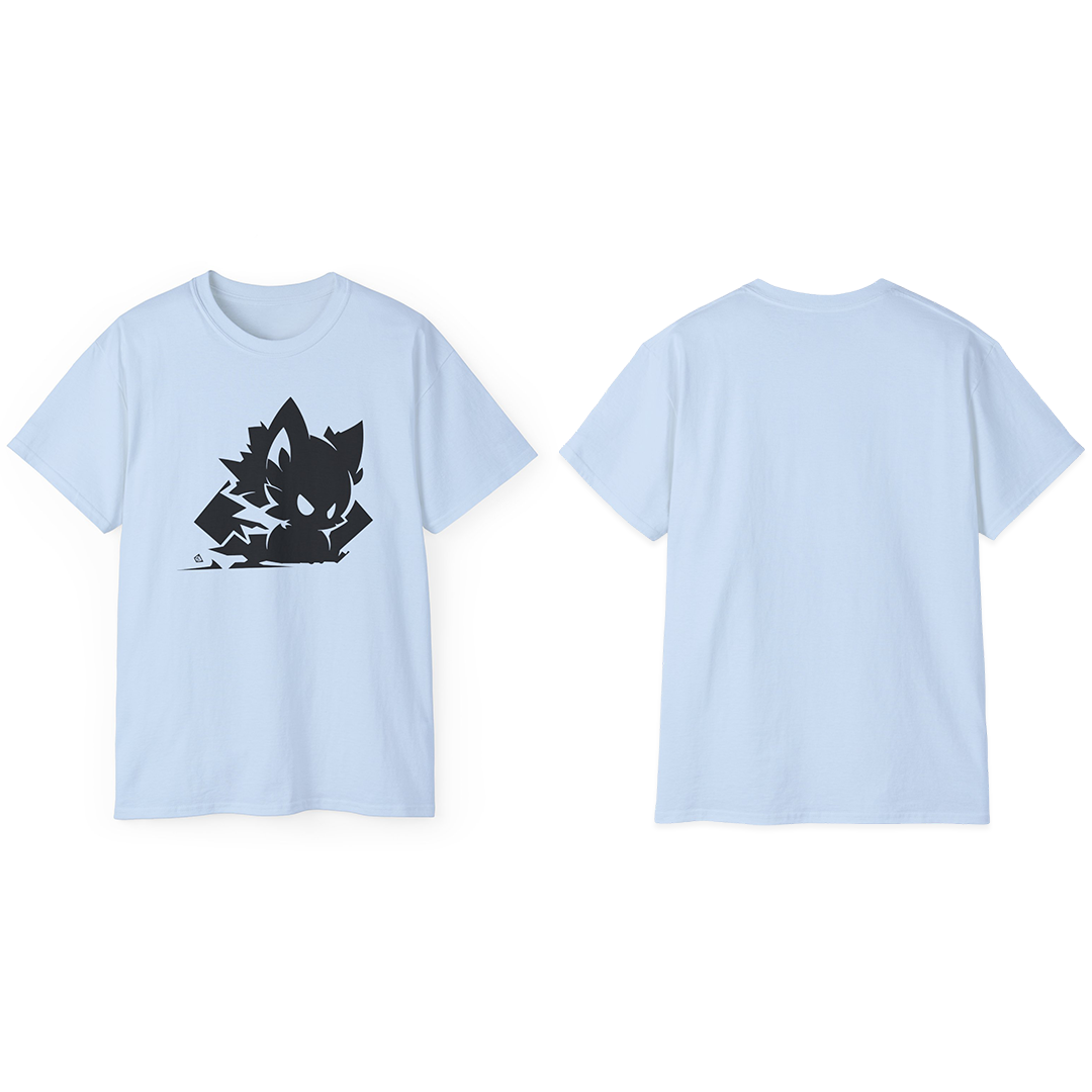 100%纯棉短袖T恤 | Minimalism-Cat-014