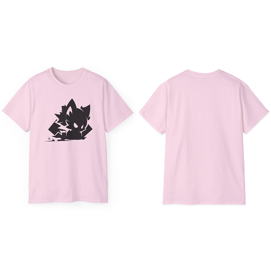 100%纯棉短袖T恤 | Minimalism-Cat-014