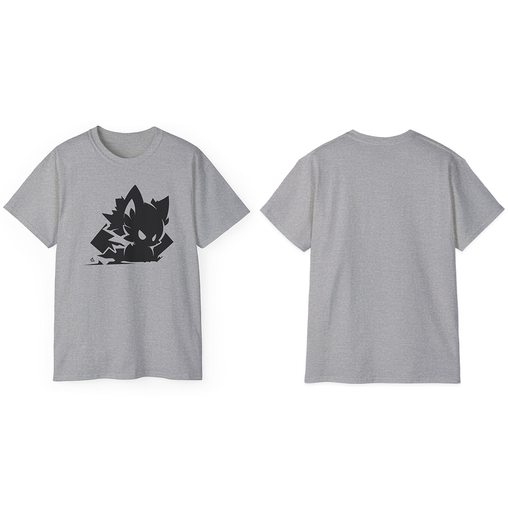 100%纯棉短袖T恤 | Minimalism-Cat-014