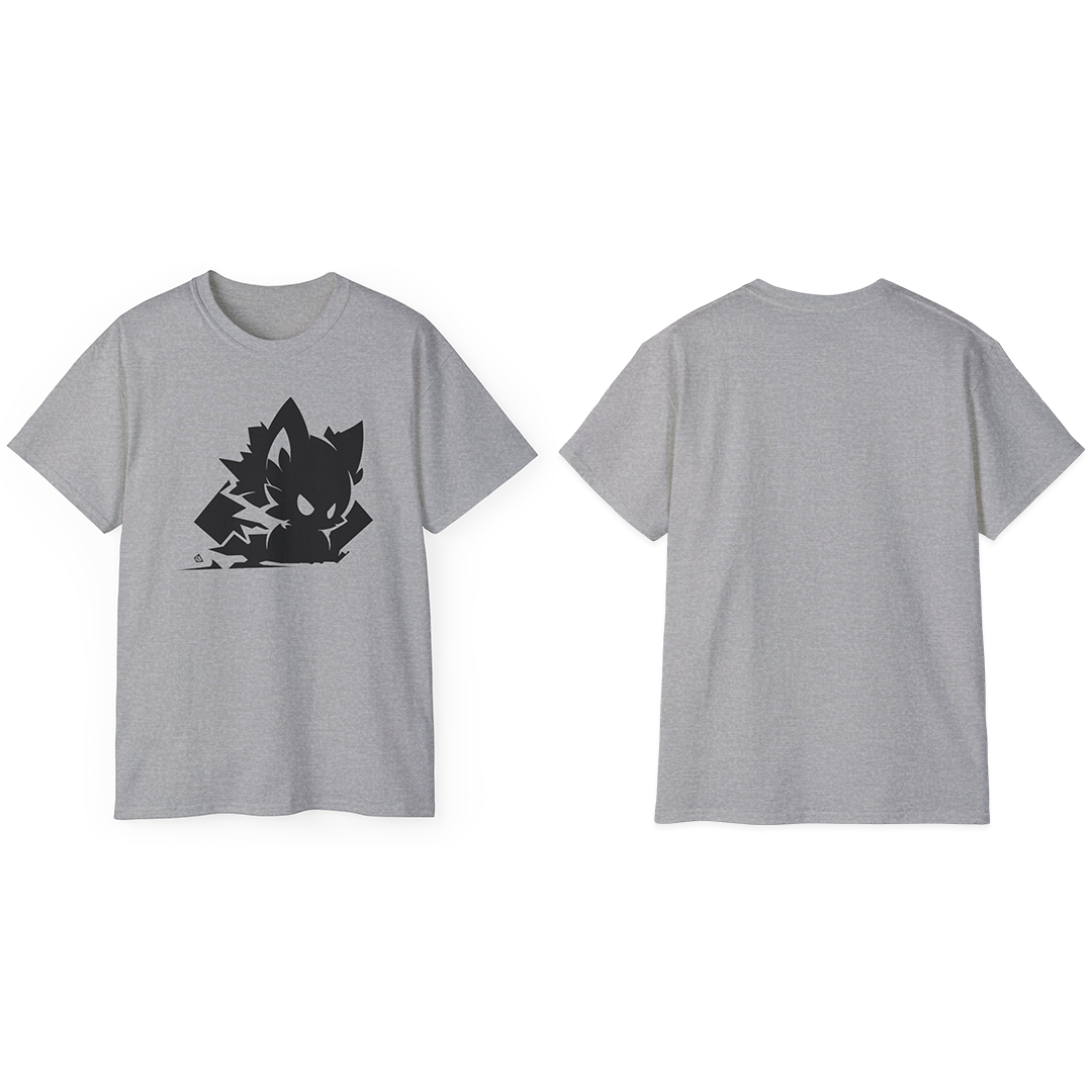 100%纯棉短袖T恤 | Minimalism-Cat-014
