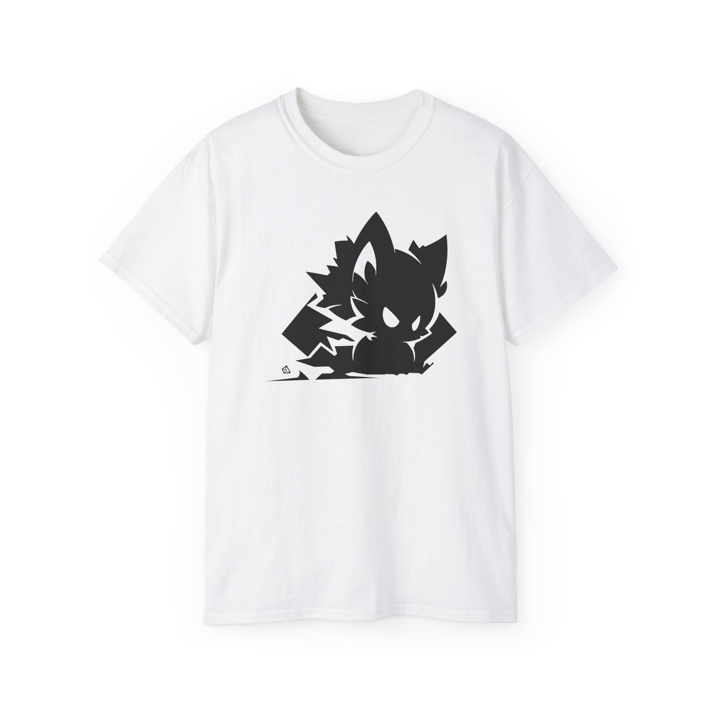 100% Cotton Short Sleeve Tee | Minimalism-Cat-014