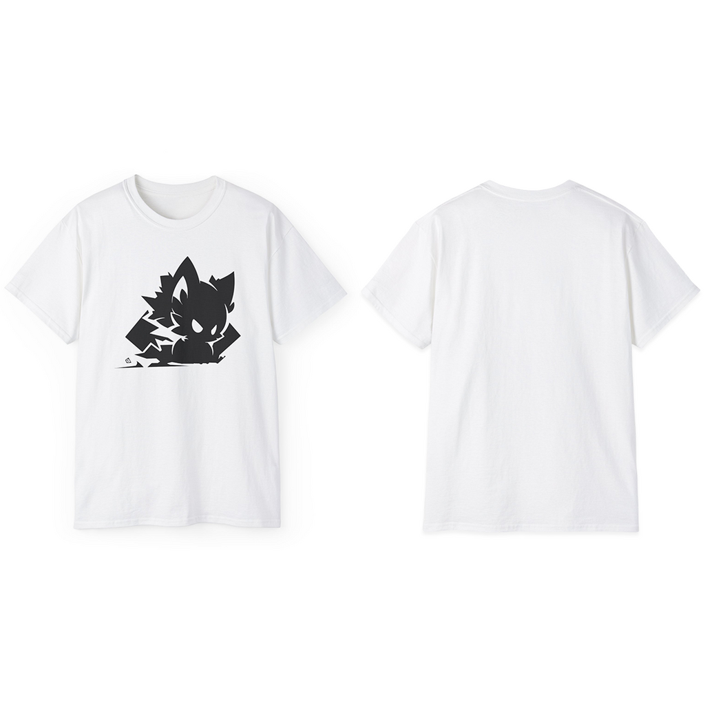 100%纯棉短袖T恤 | Minimalism-Cat-014