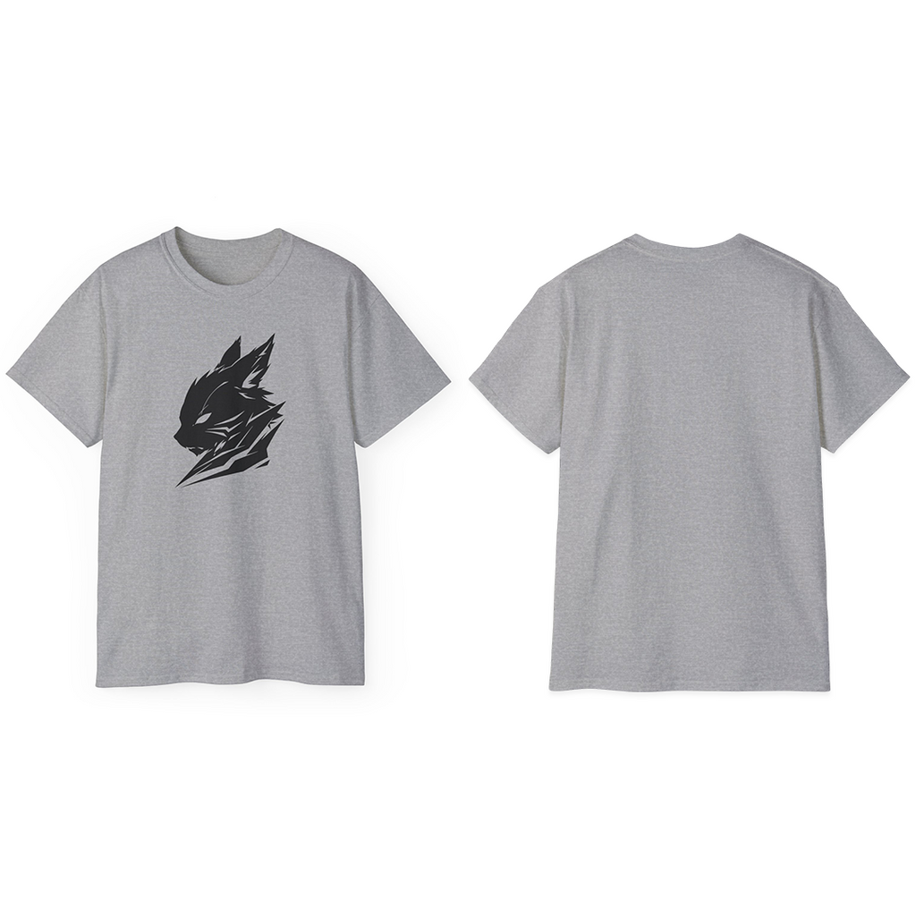 100%纯棉短袖T恤 | Minimalism-Cat-017
