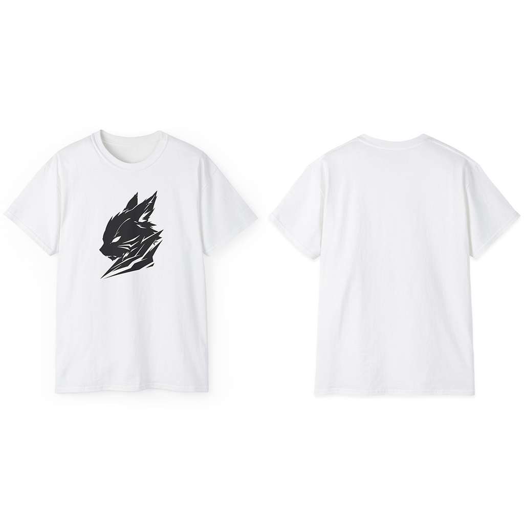 100%纯棉短袖T恤 | Minimalism-Cat-017