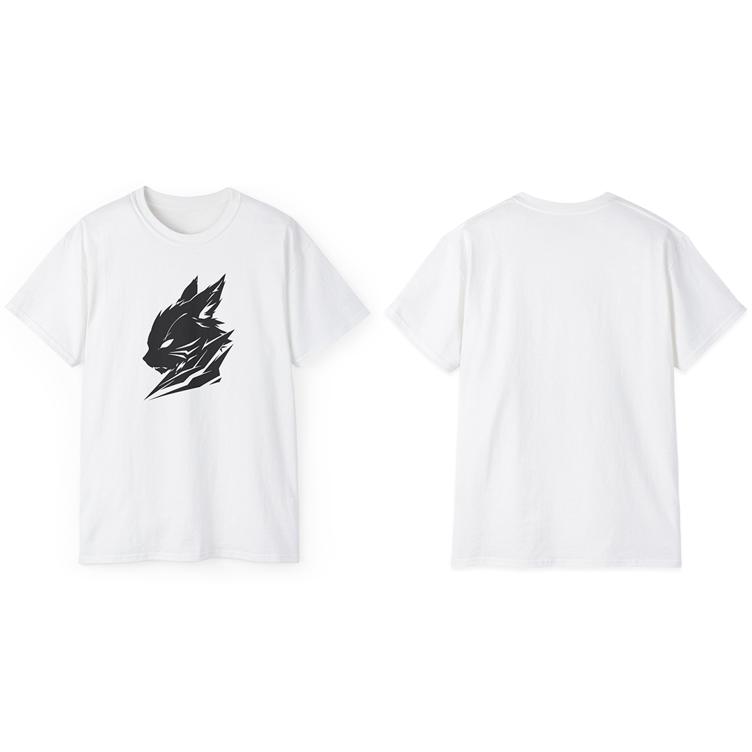 100%纯棉短袖T恤 | Minimalism-Cat-017