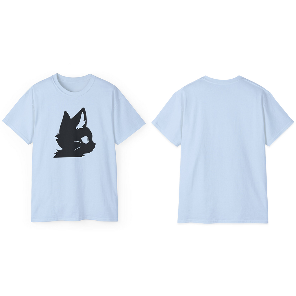 100%纯棉短袖T恤 | Minimalism-Cat-018