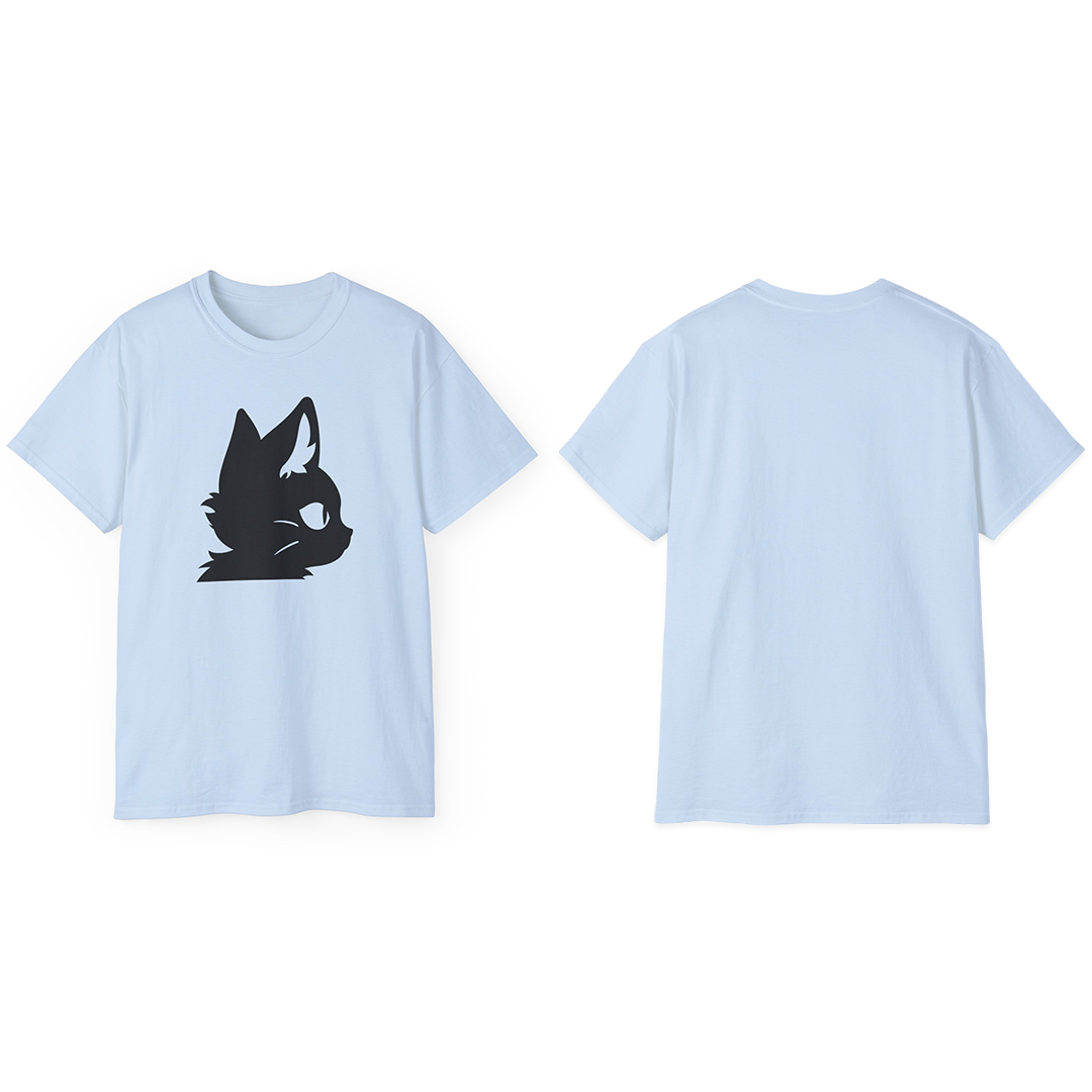 100%纯棉短袖T恤 | Minimalism-Cat-018