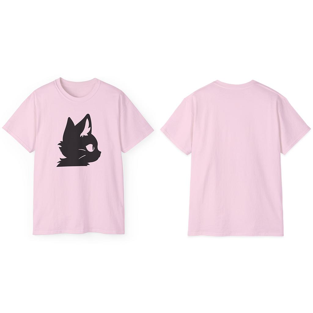 100%纯棉短袖T恤 | Minimalism-Cat-018