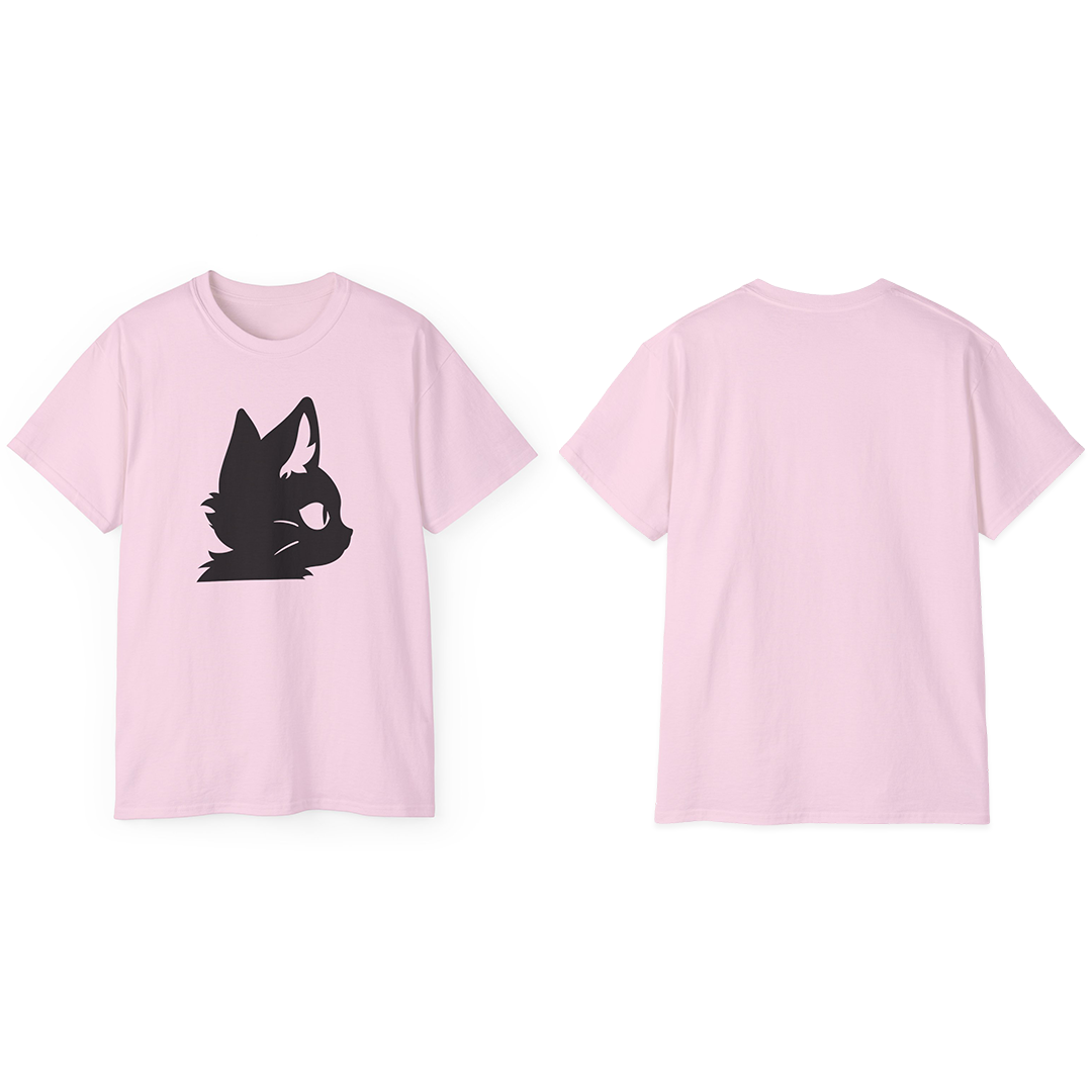 100%纯棉短袖T恤 | Minimalism-Cat-018