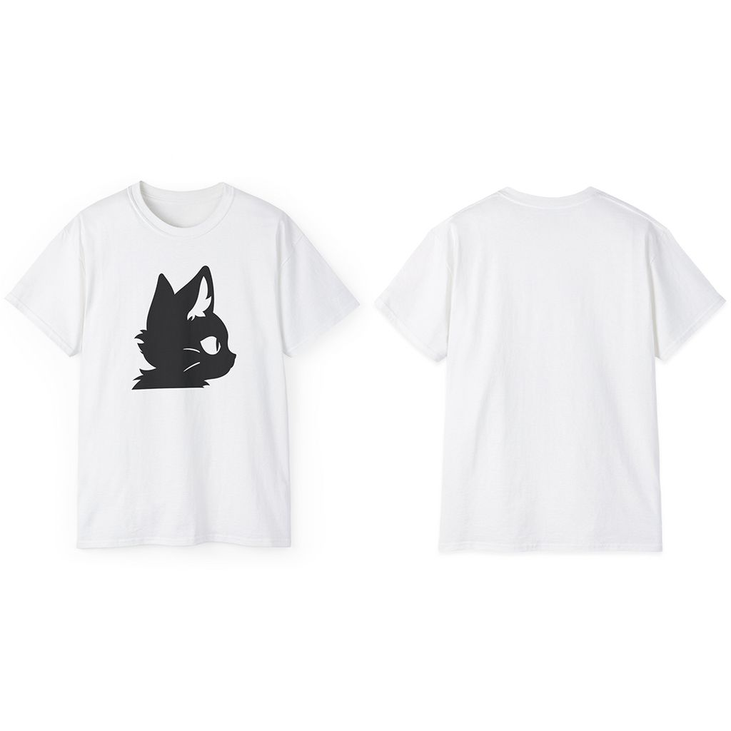 100%纯棉短袖T恤 | Minimalism-Cat-018