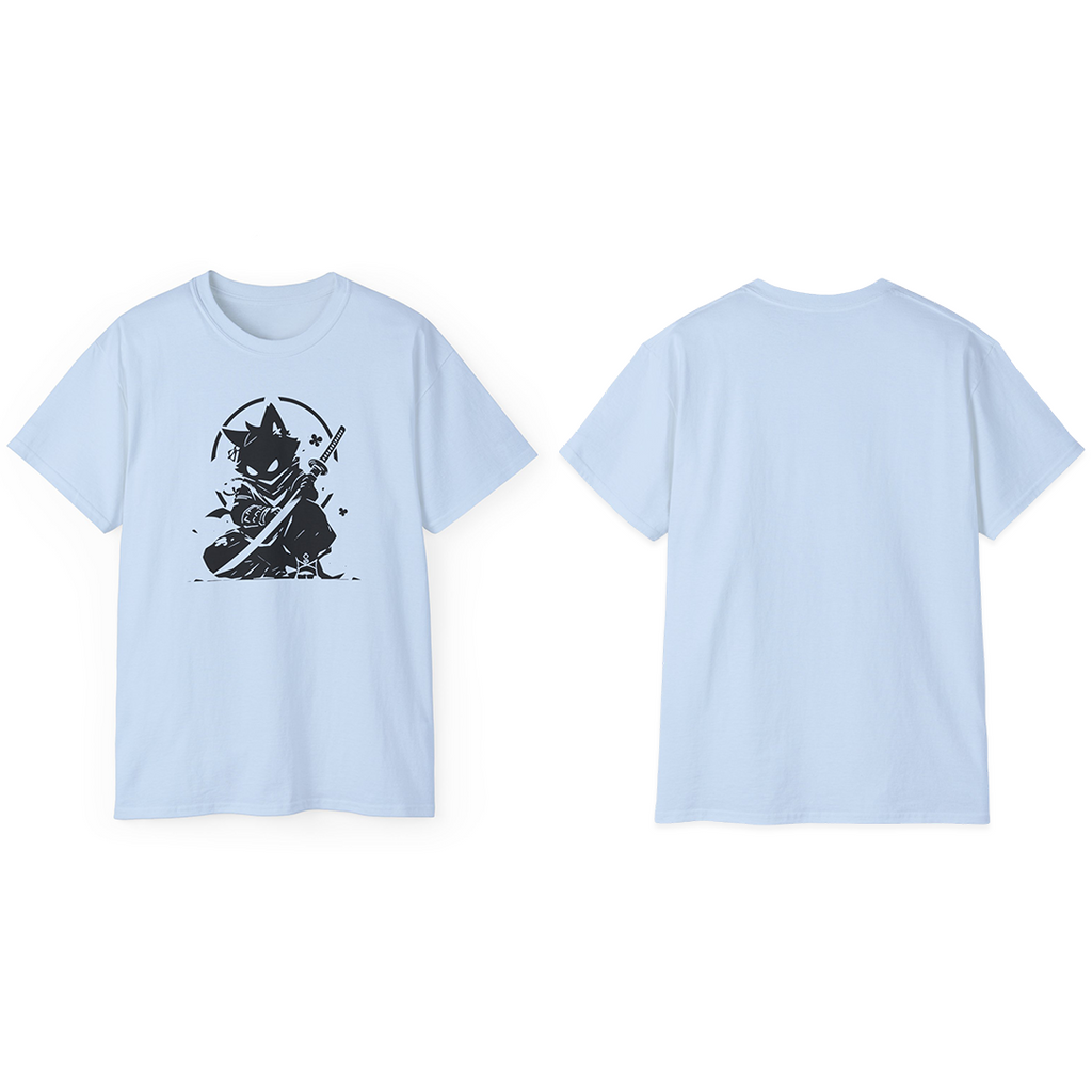 100%纯棉短袖T恤 | Minimalism-Cat-020
