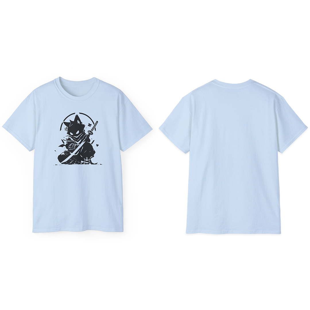 100%纯棉短袖T恤 | Minimalism-Cat-020