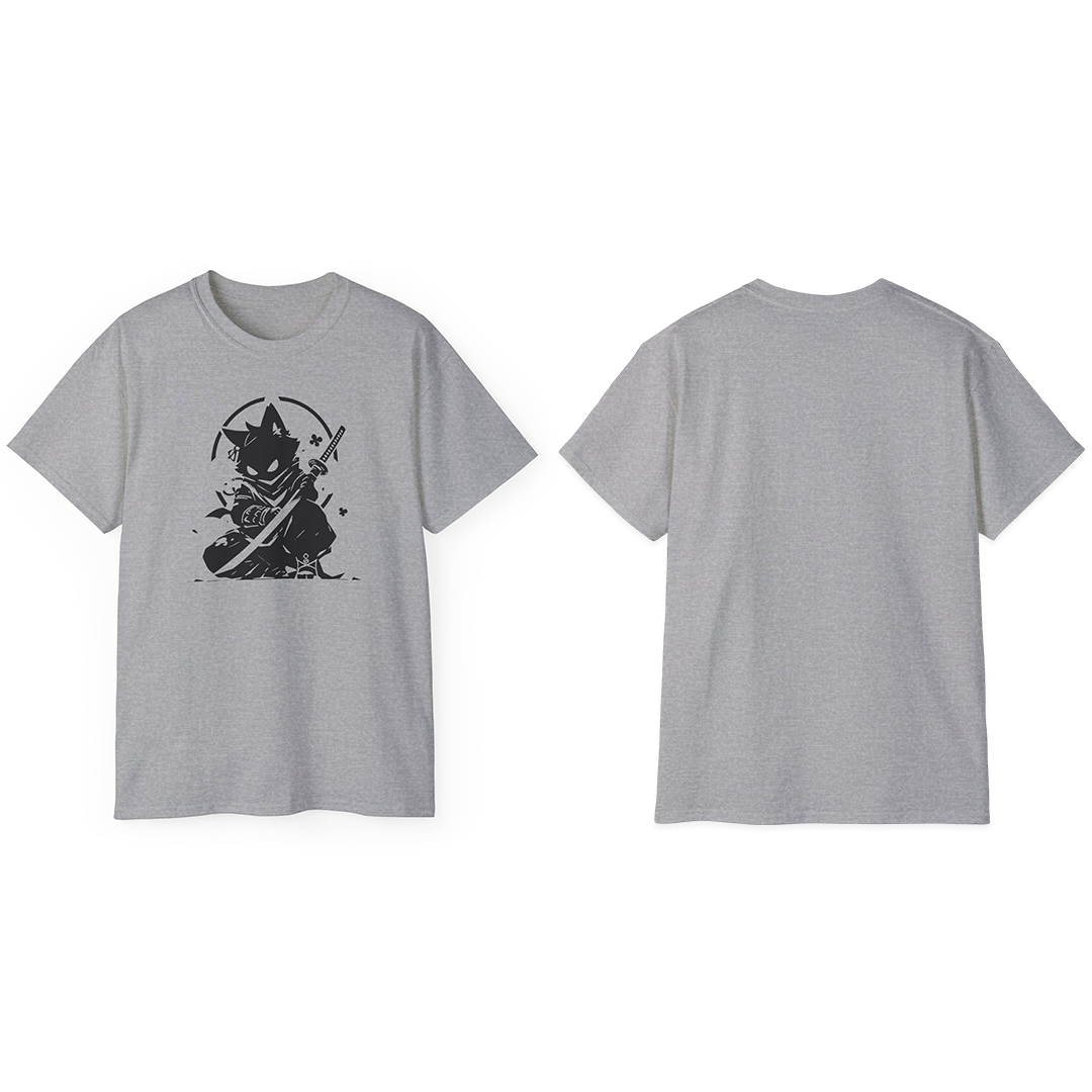 100%纯棉短袖T恤 | Minimalism-Cat-020