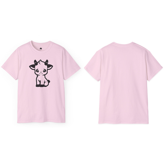 100% Cotton Short Sleeve Tee | Minimalism-Goat-004