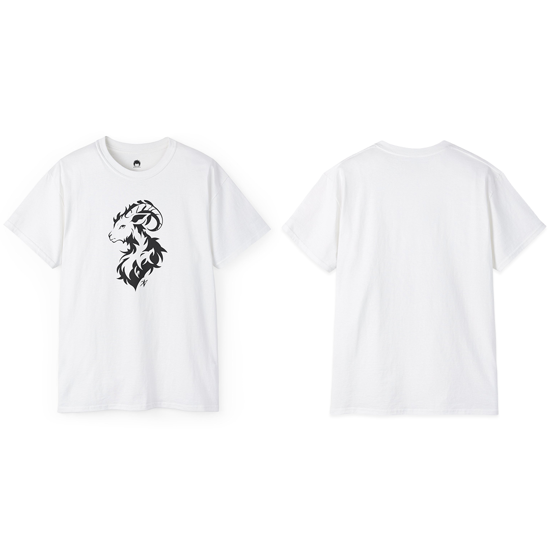 100% Cotton Short Sleeve Tee | Minimalism-Goat-013