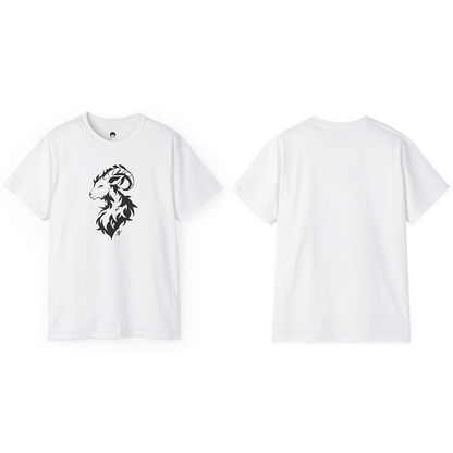 100% Cotton Short Sleeve Tee | Minimalism-Goat-013