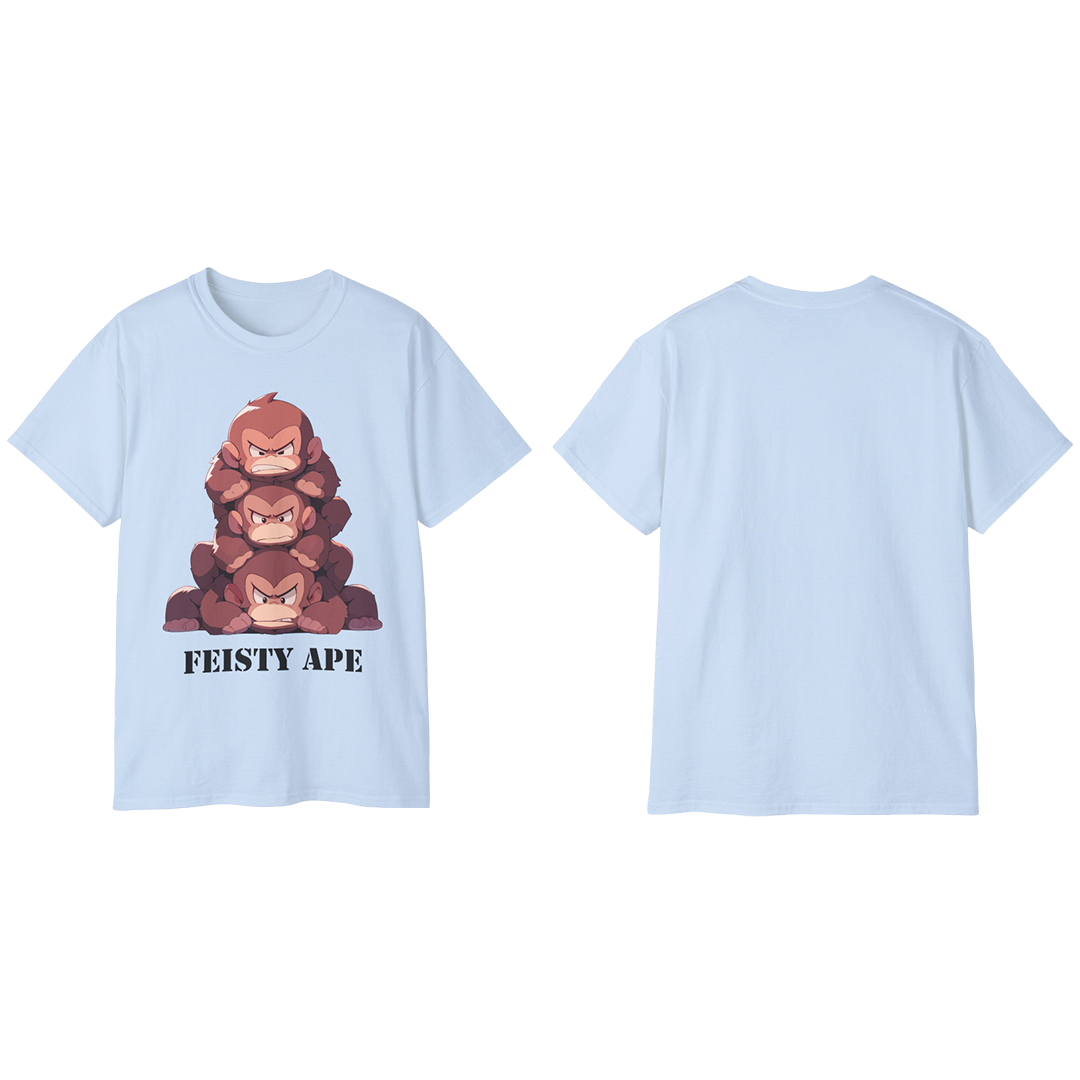 100%纯棉短袖T恤 | Kawaii-Ape-001