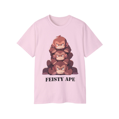 100% Cotton Short Sleeve Tee | Kawaii-Ape-001