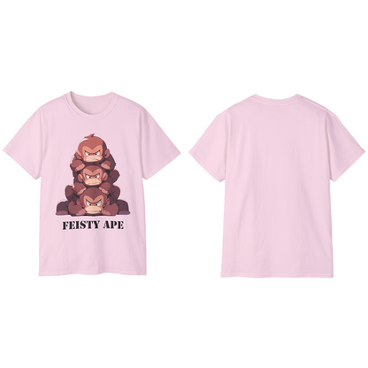 100% Cotton Short Sleeve Tee | Kawaii-Ape-001