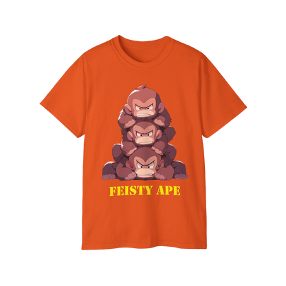 100% Cotton Short Sleeve Tee | Kawaii-Ape-001