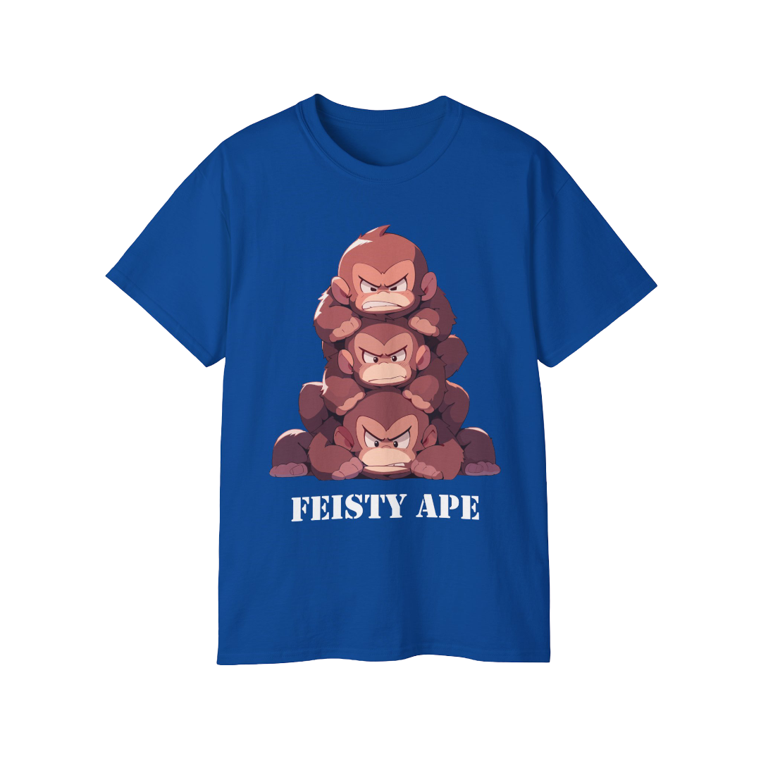 100% Cotton Short Sleeve Tee | Kawaii-Ape-001