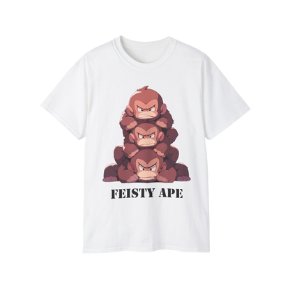 100% Cotton Short Sleeve Tee | Kawaii-Ape-001