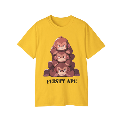 100% Cotton Short Sleeve Tee | Kawaii-Ape-001