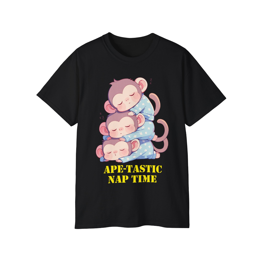 100%纯棉短袖T恤 | Kawaii-Ape-003