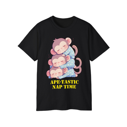 100% Cotton Short Sleeve Tee | Kawaii-Ape-003