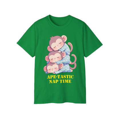 100% Cotton Short Sleeve Tee | Kawaii-Ape-003