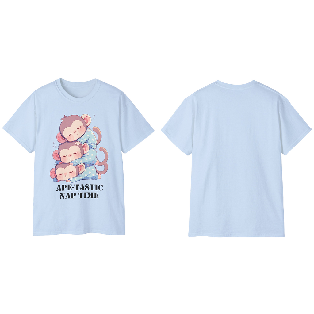 100%纯棉短袖T恤 | Kawaii-Ape-003