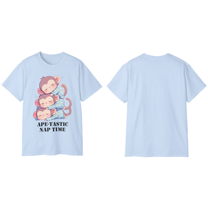 100% Cotton Short Sleeve Tee | Kawaii-Ape-003