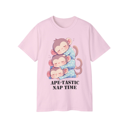 100% Cotton Short Sleeve Tee | Kawaii-Ape-003