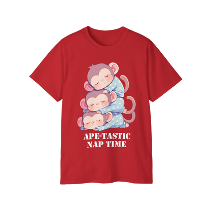 100% Cotton Short Sleeve Tee | Kawaii-Ape-003