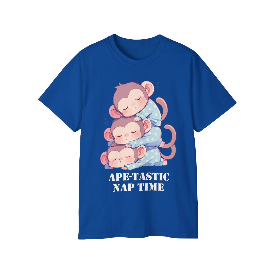 100%纯棉短袖T恤 | Kawaii-Ape-003