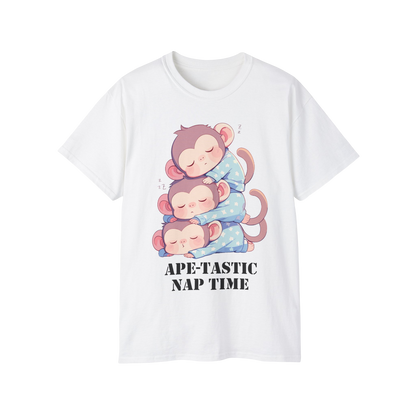 100% Cotton Short Sleeve Tee | Kawaii-Ape-003