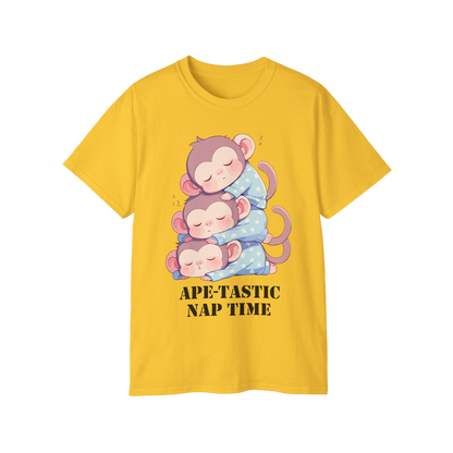 100% Cotton Short Sleeve Tee | Kawaii-Ape-003