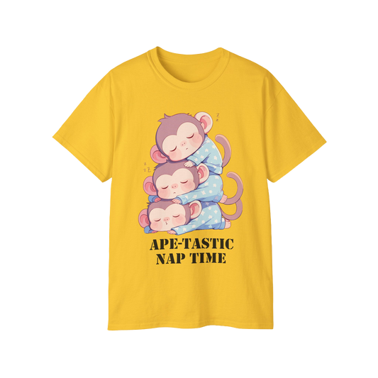 100% Cotton Short Sleeve Tee | Kawaii-Ape-003