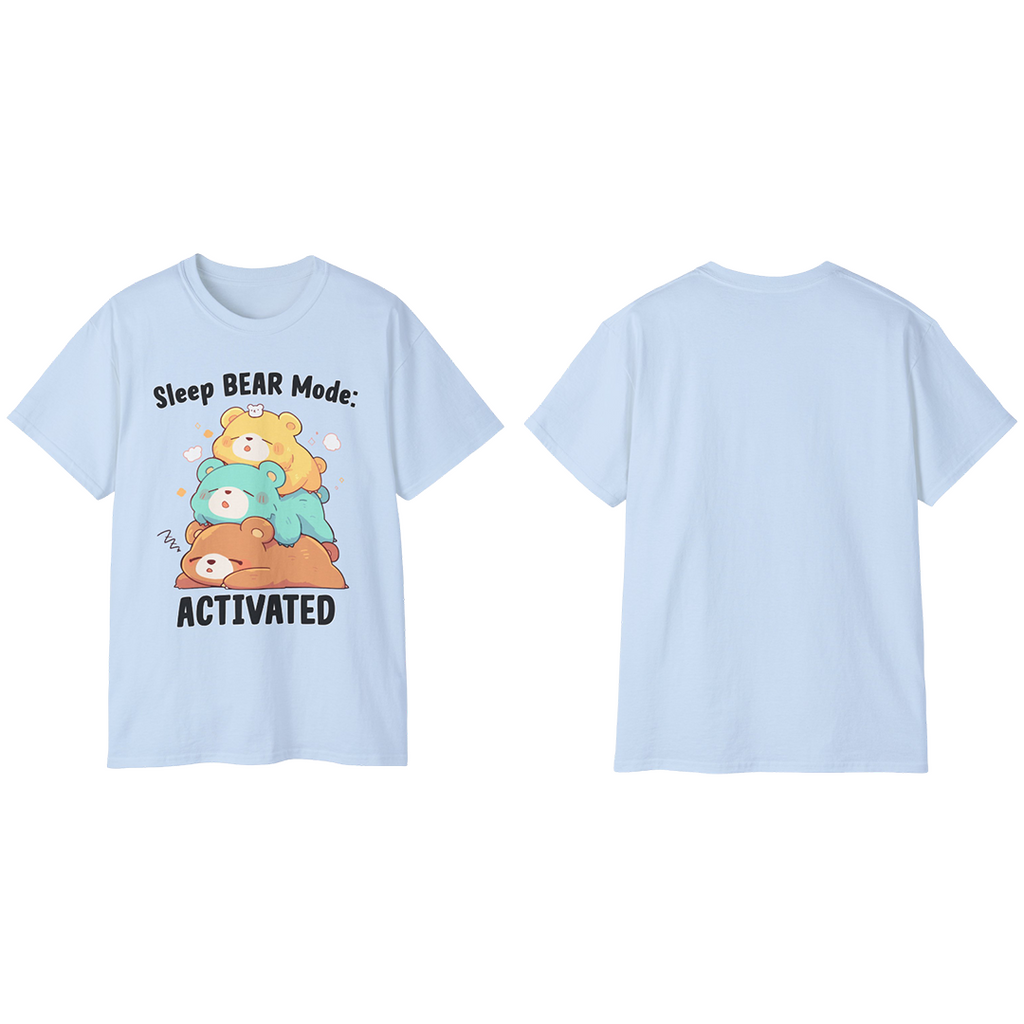 100%纯棉短袖T恤 | Kawaii-Bear-001