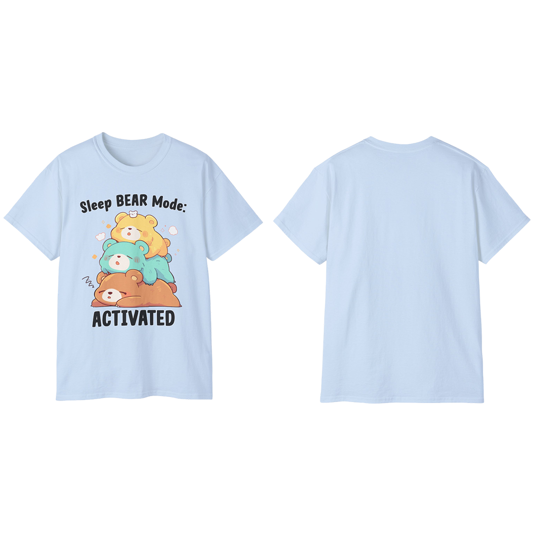 100%纯棉短袖T恤 | Kawaii-Bear-001