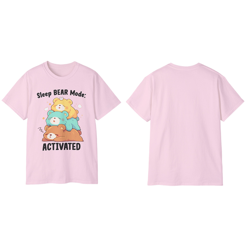 100%纯棉短袖T恤 | Kawaii-Bear-001