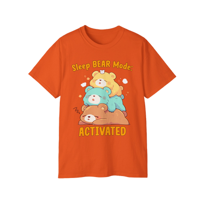 100% Cotton Short Sleeve Tee | Kawaii-Bear-001