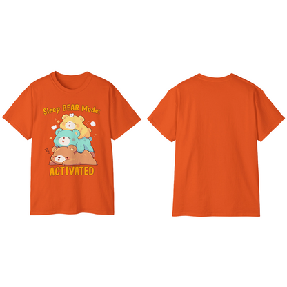 100% Cotton Short Sleeve Tee | Kawaii-Bear-001