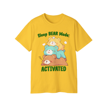 100% Cotton Short Sleeve Tee | Kawaii-Bear-001