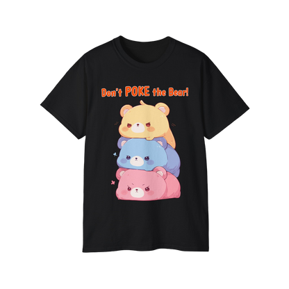 100% Cotton Short Sleeve Tee | Kawaii-Bear-002