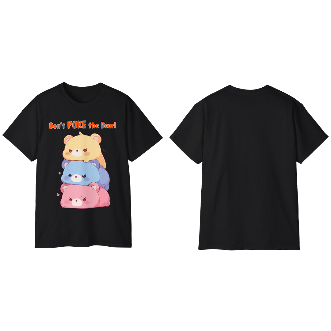 100%纯棉短袖T恤 | Kawaii-Bear-002